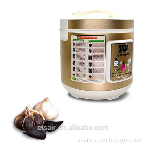Black Garlic Fermentation Cook Turning Garlic into Healthy Black Garlic that is anti-cancer